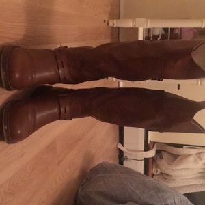 Women’s autumn /spring tall brown boots